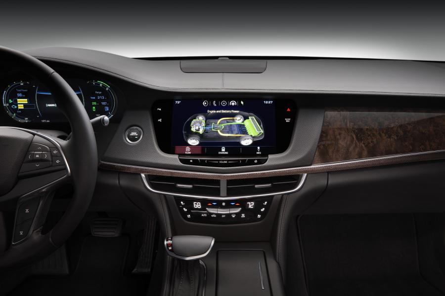 Торпедо Cadillac CT6 Plug-In Hybrid 2016 года  (NA) (фото 12 из 29)